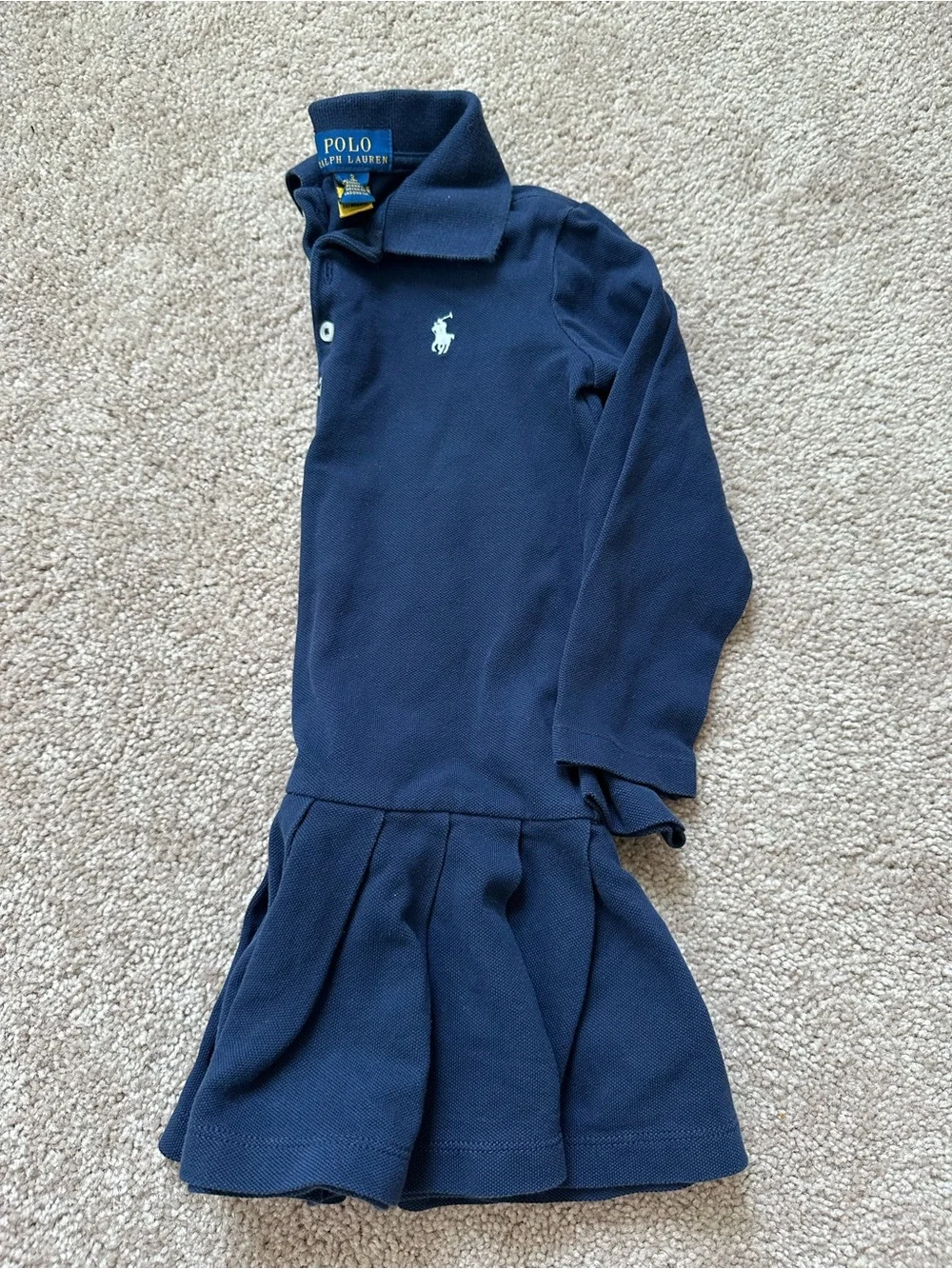 Polo Ralph Lauren Polo Dress Blue Like New